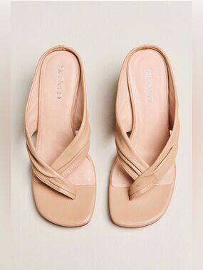 Silent D Febbe Flip-Flop Wedge Heels